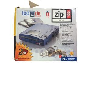 Iomega Zip 100 External Parallel Port Disk External Drive
